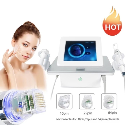 2025 เครื่องยกใบหน้า 2 ใน 1 ที่นิยมมากที่สุด เครื่องยกใบหน้าใหม่ทองคํา Mic-Needle เครื่องเสริมความงาม